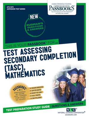 cover image of Test Assessing Secondary Completion (TASC), Mathematics